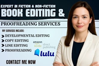 developmental edit format fiction novels romance book editor memoir self help ya