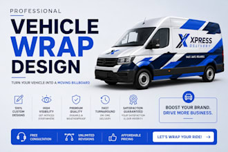 professionally design car wraps and vehicle wraps