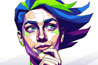 make your photo into gta style cartoon vector potrait