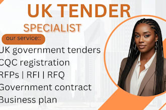 response to UK tender, bid proposal, bid proposal, government contract, rfp, rfq