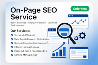 do powerful onsite SEO optimization to boost your website ranking