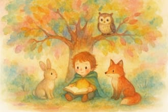 draw your whimsical watercolor for your children storybook illustration