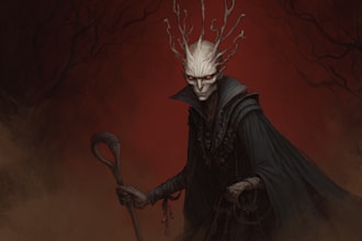do bloody horror illustration