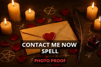 cast contact me spell, attraction spell, obsession spell fast love spell