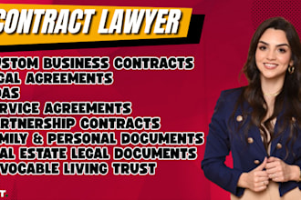 draft prenup, custody, divorce and family legal agreements