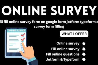 create online surveys, google form, questionnaire, quiz, survey form, jotform