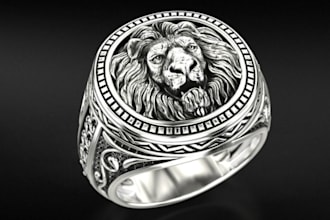 3d jewelry cad modeling, cgi rendering animation and product design