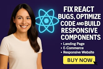 fix react bugs, optimize code and build components