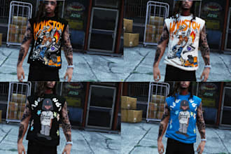 add clothes, shoes, hats and custom chains on your fivem ped