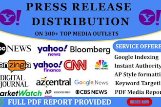 do press release press release distribution  submit press release yahoo PR