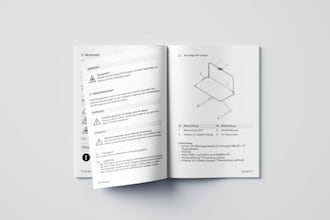 design user manual or instructional guide