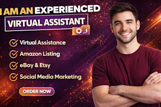 be your ecommerce VA for product listing on amazon, shopify, ebay, and etsy