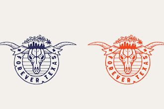 design cattle brand, ranch western farm logo creation