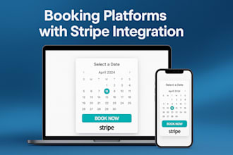 develop your booking platform with stripe integration