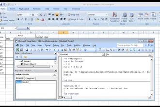 build excel spreadsheet, google sheet, excel automation project, microsoft excel