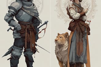 dnd character art and dnd character art