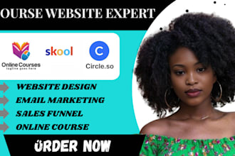 setup circle so teachable podia zenler skool simplero course website