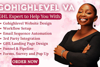 be your gohighlevel virtual assistant, ghl VA work on ghl workflow automation