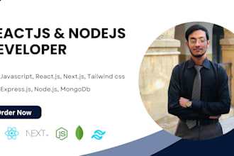 be your reactjs developer with nodejs expressjs rest API mongodb and tailwindcss