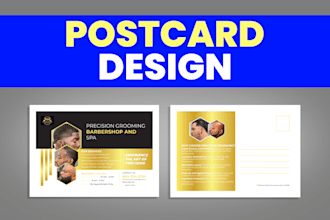 design signage, dl flyer, postcard for you