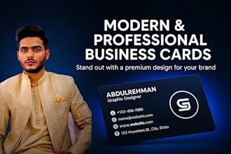 design modern business cards
