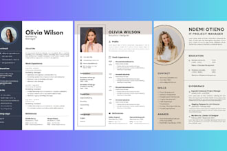 design an eye catching resume for your career success
