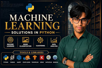 do data analysis, clustering, regression, classification in python