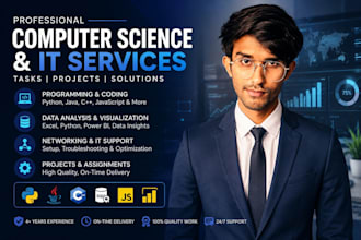 do computer science, programming, networking task
