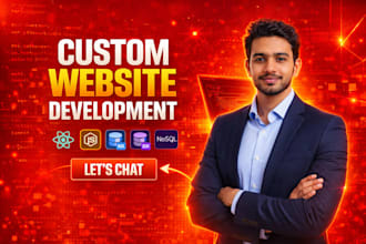 create a fast, responsive, and modern custom website