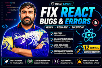 fix react bugs and errors quick reliable solutions