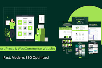create or redesign your wordpress or woocommerce website