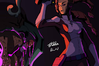 draw comics, webtoon, and manga for your story