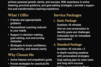 coach you in self growth, motivation, confidence building