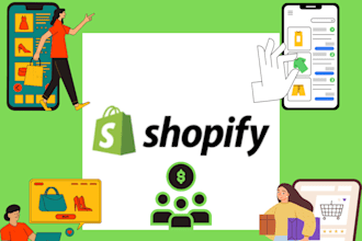 be the administrator of your shopify page