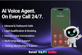 build an ai voice agent with vapi, retell or twilio
