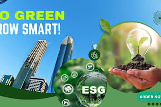write sustainability, csr and green business reports