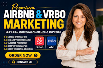 do airbnb promotion vrbo promotion, vacation rentals marketing to boost booking