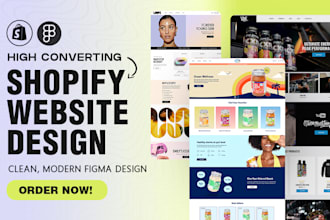 shopify website design for ecommerce brands that convert