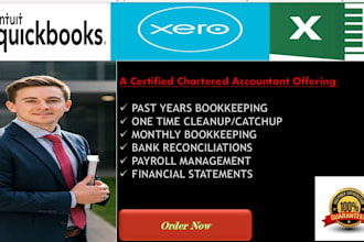 setup, catch up and do your bookkeeping in quickbooks online