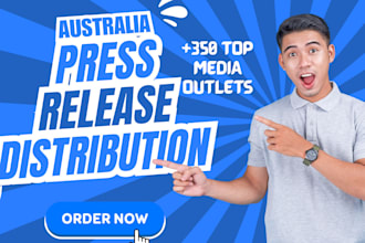 distribute your press release to australia top media outlets, PR distribution