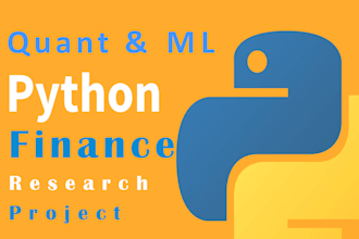 code your quant, finance, python, machine learning project