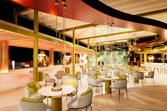 redesign 3d luxury restaurant,dining space,seating area,coffee shop, cgi bar,cad