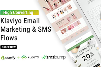 setup SMS marketing klaviyo email marketing flows  SMS bump klaviyo SMS flows