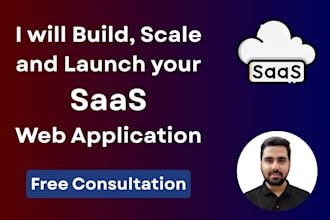 build, scale, launch your saas web application