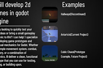 develop 2d games in godot engine