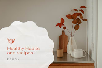 design a professional recipe ebook or cookbook in canva