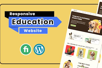 design pets website pet trainer poop scooper website and animal care website