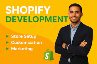 develop a site using shopify