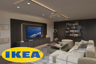 interior design with ikea products