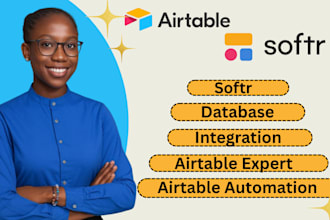 build softr website client portal airtable database web app airtable automation